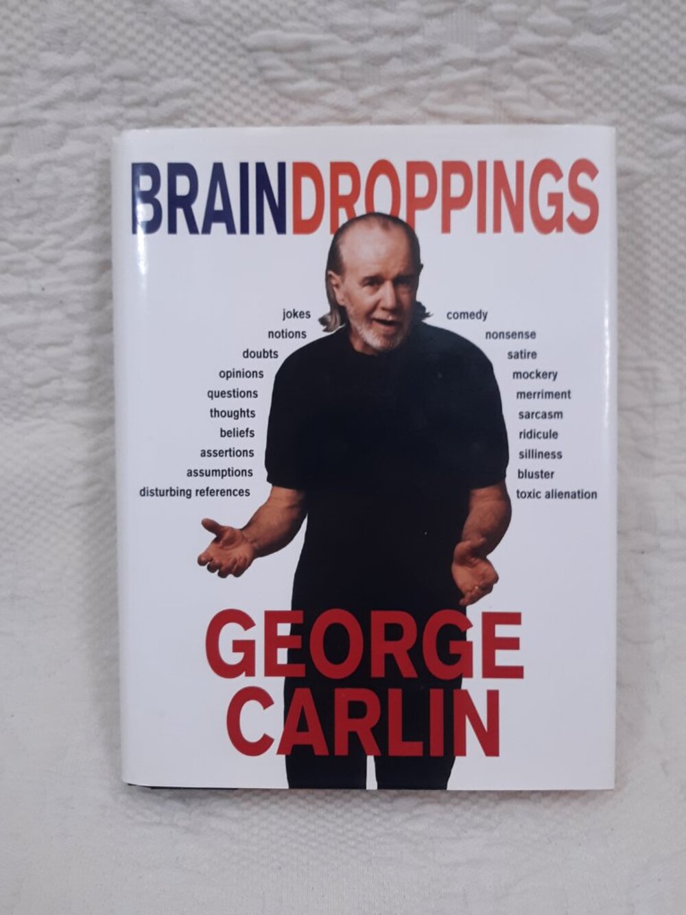 George Carlin 3 Hardcover Book Set Brain Droppings Napalm Silly Putty Comedy - Picture 11 of 13